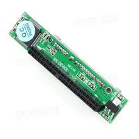 Adaptador convertidor IDE de 44 pines 2.5 a SATA para PC, adaptador convertidor serial de 1.5 Gbps ATA 133 100 para disco duro HDD CD DVD