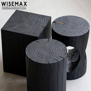 Wisemax Đồ Nội Thất Phong Cách <span class=keywords><strong>B</strong></span>ắc Âu Nhà Tùy Chỉnh Hình Đồ Nội Thất Phòng Khách Vòng <span class=keywords><strong>B</strong></span>àn Cà Phê Rắn Gỗ <span class=keywords><strong>B</strong></span>ên <span class=keywords><strong>B</strong></span>ảng Cho Nhà Khách Sạn - Product Image 4