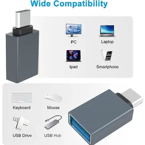 typ c zu usb 3.0 otg-adapter männlich zu weiblich gerÄt mobiltelefon externe u-disk konverter telefonadapter typ c zu usb 3.0