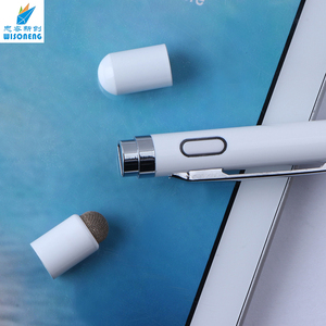 No láser Luz Tablet táctil móvil Clip lápiz con Cable Usb blanco - Product Image 4