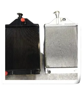 Chinese supplier universal custom tractor agricultural machinery copper radiator for MF165 265 285 OEM NO.885580M93 1669648M94