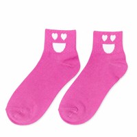 Chaussettes décontractées pour femmes, anti-bactériennes, respirantes, absorbant la transpiration, en spandex/polyester, motif rayé jacquard, pour l'été et le quotidien