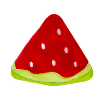 Lot de 7 jouets en peluche fruits banane fraise pastèque orange jouets d'apprentissage précoce en peluche peluche