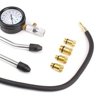 Kit de testeur de compression de cylindre de moteur à essence 8 pièces, kit de testeur de pression de pompe à carburant