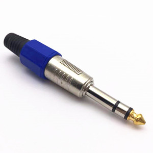 Enchufe <span class=keywords><strong>mono</strong></span> de doble núcleo de metal, micrófono, amplificador, enchufe de consola mezcladora de audio - Product Image 5