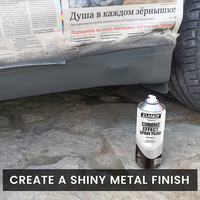 XY Manufactures - Échantillon Gratuit - Spray Miroir Spécialisé - Excellente Couverture et Adhérence - Peinture en Spray Chrome Argenté
