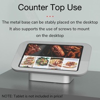 Support de Tablette PDV Universel pour iPad 10 à 11 Pouces, Antivol, de Bureau ou Mural pour Restaurant, Magasin, Verrouillable