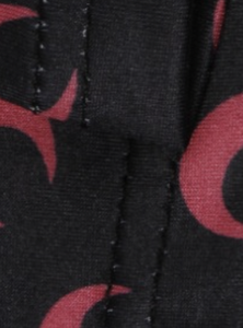 Peeqi เซ็ต2ชิ้นสำหรับผู้หญิงชุดแนวสตรีทแบบลำลองกางเกงขาสั้นชุดกีฬาพิมพ์ลายดวงจันทร์เสื้อผ้าดีไซน์เนอร์ชื่อดังสำหรับฤดูร้อนของ2025 - Product Image 5