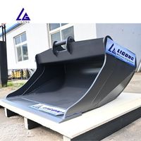 Seau de nettoyage large Ligong pour excavatrice de 1 à 10 tonnes, différentes largeurs disponibles : 1000 mm, 1200 mm, 1500 mm, 2000 mm