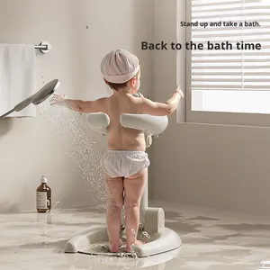 Support de bain et de lavage pour bébé et enfant, grand format, en plastique antidérapant, pour le lavage des fesses et des <span class=keywords><strong>cheveux</strong></span> sous la douche - Product Image 3