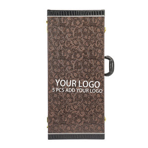 Étui de guitare en cuir de qualité supérieure avec motif floral en relief, logo personnalisé disponible, protection rigide robuste pour <span class=keywords><strong>Strat</strong></span> - Product Image 1