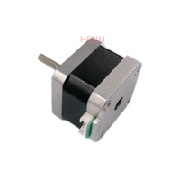 Motor paso a paso híbrido bipolar HEMM HEM-17D2001-12 con voltaje y diámetro de eje personalizables para impresoras 3D