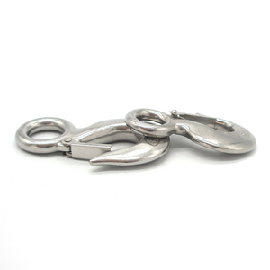 Crochet de levage robuste en acier inoxydable 304 avec œillet pour grue et glissière - Product Image 3