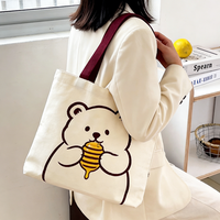 Sac fourre-tout en toile personnalisé en gros avec motif géométrique tendance, logo imprimé sur mesure et options vierges