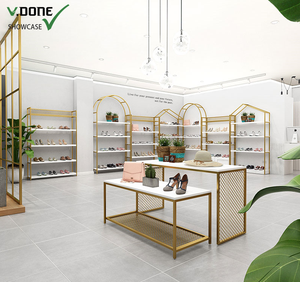 Estantes <span class=keywords><strong>de</strong></span> exhibición para tienda <span class=keywords><strong>de</strong></span> ropa <span class=keywords><strong>de</strong></span> alta gama, diseño personalizado, ligero, <span class=keywords><strong>de</strong></span> lujo, para bolso <span class=keywords><strong>de</strong></span> chica - Product Image 1