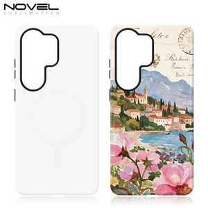 Coque de téléphone vierge pour sublimation pour <span class=keywords><strong>la</strong></span> série Samsung S26, coque de téléphone magnétique 3D 2-en-1, coque de téléphone personnalisée DIY pour impression de <span class=keywords><strong>film</strong></span> 3D - Product Image 6