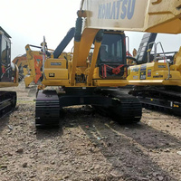 Excavadora Hidráulica Usada Komatsu PC220 de 22 Toneladas, Excavadora Mediana Komatsu PC220, Bomba de Caja de Cambios, Rodamiento, Precio Más Bajo, Barato