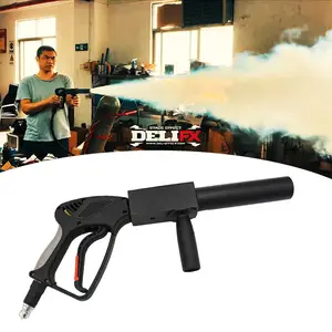 Pistol CO2 efek panggung genggam, mesin tembak jet CO2 pertunjukan pesta klub malam dengan desain yang baik