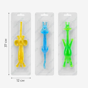 Juguete de Peluche de Animales de Safari, Elástico, Suave, Súper Estirable y Pegajoso, para Apretar y Lanzar |   OEM Personalizado EN71 MOQ 9000 - Product Image 4