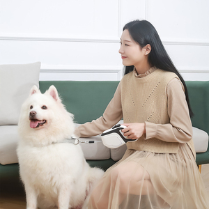 Yüksek kalite yeni ABS otomatik geri çekilebilir köpek tasma naylon çok adım ayarı ile LED evcil hayvan göğüs tasması Light Up - Product Image 3