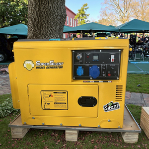 Générateur Diesel Insonorisé 10KVA 10KW Monophasé Triphasé 110/220/380V 50/60Hz à Cadre Ouvert Automatique avec ATS pour Usage Industriel - Product Image 3