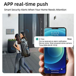 كاميرا شبكة لاسلكية KERUI بدقة 3 ميجابكسل مع تتبع الحركة البشرية، كاميرا واي فاي متحركة للمكتب والمنزل، كاميرا مراقبة أمنية CCTV مقاومة للماء IP65 مع تطبيق ICSEE - Product Image 2