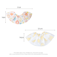 Bavoirs jetables pour bébés garçons et filles, bavoirs fins lavables pour nouveau-nés, bavoirs anti-vomissement pour enfants