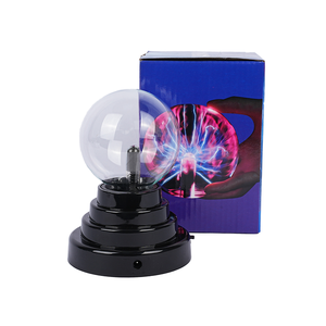 Vendita calda 3 pollici sfera al <span class=keywords><strong>Plasma</strong></span> LED lampada magica energia elettrostatica sfera tattile con potere USB fai da te caratteristica corpo in vetro per camera da letto - Product Image 4