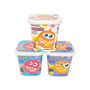 नया उत्पाद 88g macaron सैंडविच बिस्किट क्रेमी गोल बिस्कुट थोक - Product Image 2