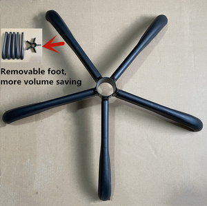 Chaise de joueur tournante personnalisée de haute qualité siège de jeu d'ordinateur en cuir synthétique inclinable pivotant avec repose-pieds chaise de bureau - Product Image 4