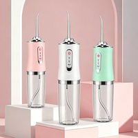 Irrigador Bucal Eléctrico Portátil para Eliminar el Sarro, Limpieza Dental en Casa, Resistente al Agua IPX6