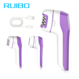 RUIBO Tondeuse Électrique Rechargeable pour Femme, Rasoir Électrique à Grille pour Poils Pubiens, Épilateur pour Visage et Corps - Product Image 1
