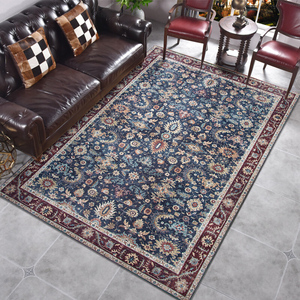<span class=keywords><strong>Tapis</strong></span> hawaïen imprimé 3D pour salon, bleu marine, design avec logiciel, meilleur prix - Product Image 1