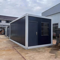 Conteneur modulaire détachable et extensible, isolé, respirant, moderne, multi-pièces, pour bureau, atelier, toilettes, cabine, maison