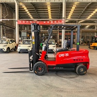 Performances Exceptionnelles Chariot Élévateur Électrique 2 Tonnes Zéro Émission Faible Coût Haute Hauteur de Levage Euro 5 EPA