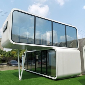 High Quality Garden Cottage Houses Luxury pre manufactured log homes Seamless, High Insulation,Wind-proof,Seismic-proof