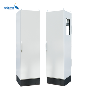 Armoire électrique extérieure en métal profilé, boîtier de protection IP54, revêtement poudré pour équipement solaire - Product Image 6