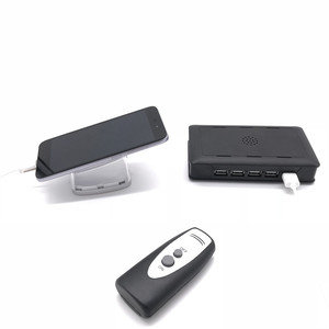 Nuovo arrivo di colore nero 10 porte usb allarme di ricarica antifurto telefono cellulare tablet negozio dispositivo di visualizzazione di sicurezza - Product Image 4