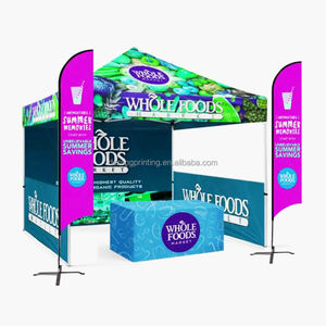 โฆษณาพิมพ์แบบกําหนดเองส่งเสริมการขายป๊อปอัพเหตุการณ์พับอลูมิเนียมศาลาหลังคาหลังคาเต็นท์งานแสดงสินค้าด้านบน - Product Image 5