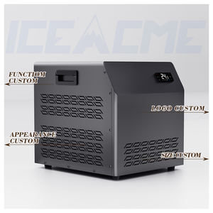 बर्फ स्नान के लिए पोर्टेबल 1/2hp पानी चिलर के साथ बर्फ स्नान के लिए पोर्टेबल 1/2hp पानी चिलर - Product Image 3