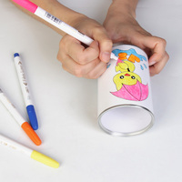 Cadeaux pour enfants à moins d'un dollar, tirelire en métal facile à ouvrir, articles souvenirs pour événements, boîte à monnaie personnalisable avec logo