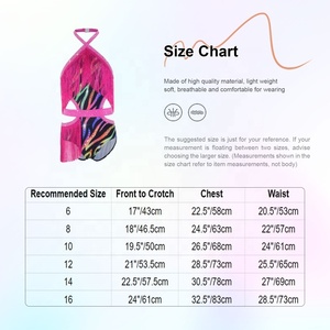 Vestido de Baile Latino para Niñas, con Flecos, Halter, Leotardo con Pedrería, Spandex, para Salsa, Tango, Baile de Salón, Ajustado, para Competencia, Personalizado - Product Image 6