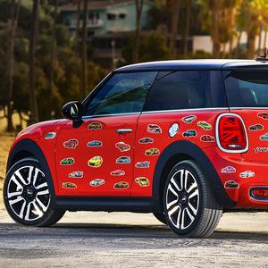 50 pz Supercar auto da corsa adesivi Graffiti per moto moto decorazioni auto impermeabili modificate <span class=keywords><strong>JDM</strong></span> Sticker - Product Image 6