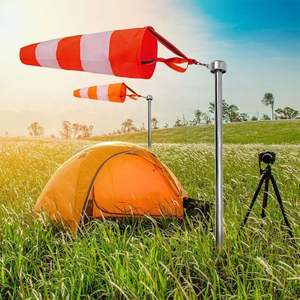 Drapeaux indicateurs de direction en tissu Oxford réfléchissant orange de haute qualité pour l'extérieur, pour la sécurité et la protection - Product Image 5