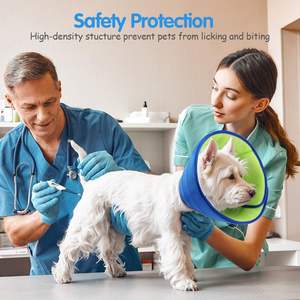 Collar Cónico Transpirable para <span class=keywords><strong>Perros</strong></span> ZMaker, Alternativa al Collar Isabelino, Collar <span class=keywords><strong>de</strong></span> Recuperación Ajustable para Mascotas, Previene la Lengüeta y los Arañazos - Product Image 6