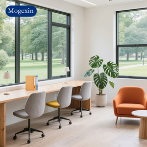 Sillón Moderno de Piel Sintética y Terciopelo con Patas Metálicas Suaves para Apartamento, Hotel, Sala de Estar, Dormitorio, Muebles para el Hogar - Product Image 4