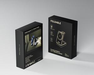 Cargador Inalámbrico Magnético Portátil con Diseño Plegable, Compatible con <span class=keywords><strong>Apple</strong></span> y Samsung Galaxy Watch, con Carga Rápida de 15w y Luz - Product Image 6