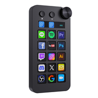 Clavier macro MiraBox N1 Stream Controller pour OBS, streaming en direct, jeux et création de contenu