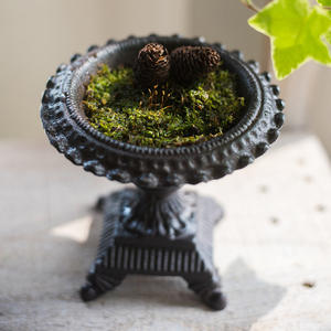 Candelabro <span class=keywords><strong>de</strong></span> Hierro Fundido <span class=keywords><strong>de</strong></span> <span class=keywords><strong>Pie</strong></span> Alto, Decoración para Jardín o Patio - Product Image 5