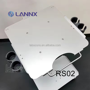 Chariot médical d'usine LANNX RS02 chariot de machine de diagnostic ultrasonique doppler couleur entièrement numérique chariot de style fixe à quatre roues - Product Image 5